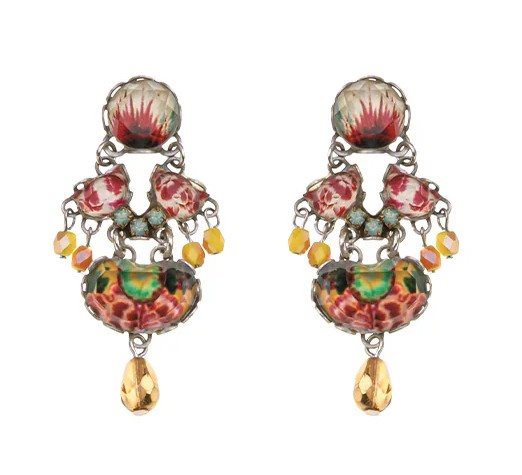 Ohrringe Ayala Bar Dame Sunflower Surprise in  Metall-Legierung Cristallo R2424 - R2424